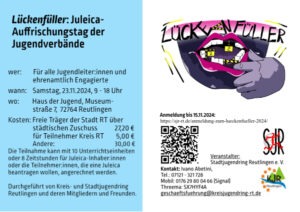 Flyer Lückenfüller 2024